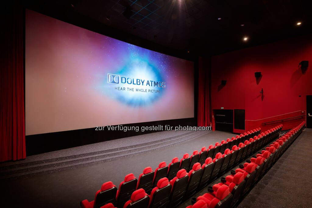 Der neue Saal 1 mit Laserprojektion und Dolby Atmos Sound im Cineplexx Wörgl : Cineplexx setzt neue Maßstäbe und bringt erstmals Laserprojektion nach Tirol : Fotocredit: Cinepromotion/Koehler, © Aussendung (29.09.2016) 