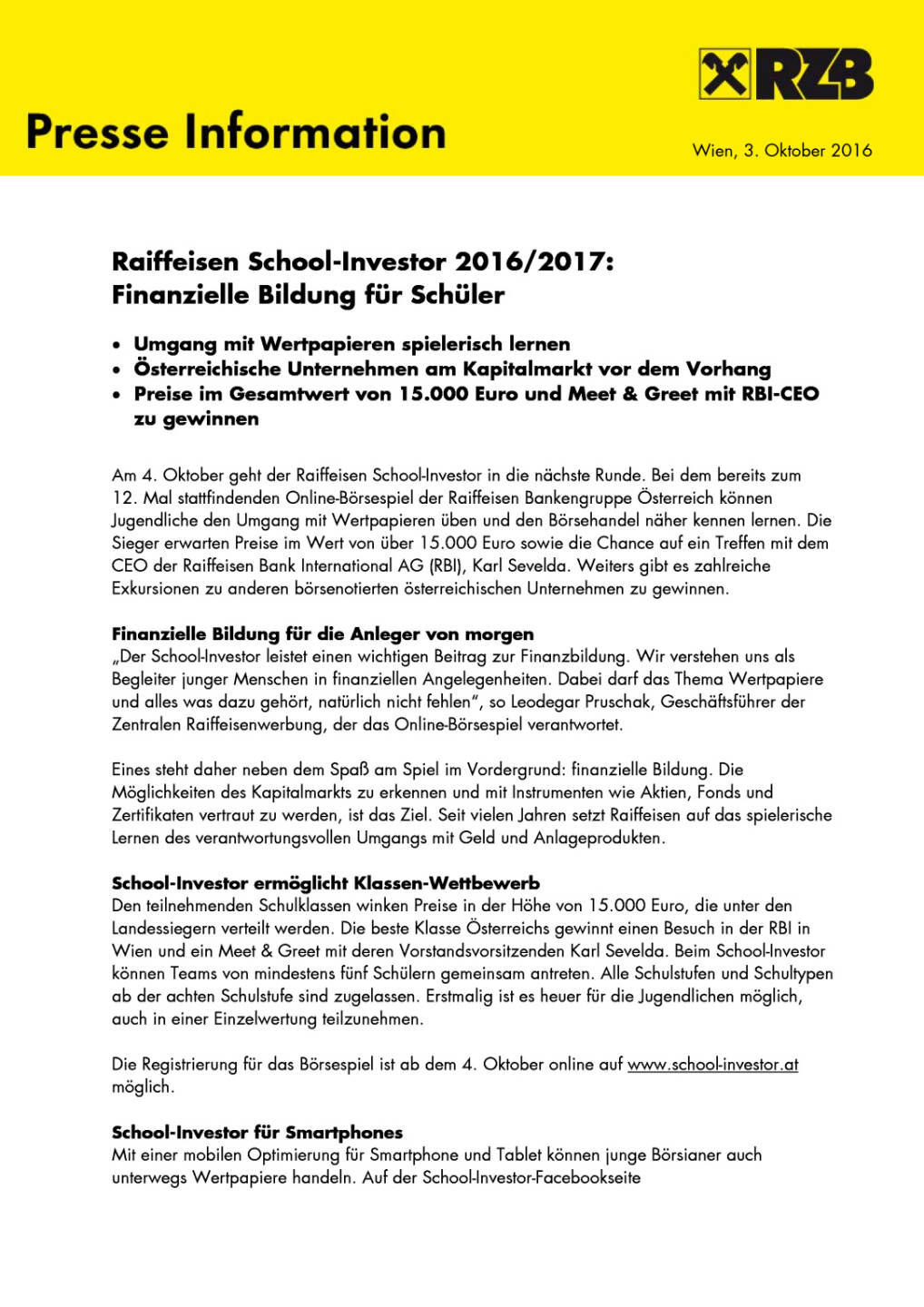 RZB: Raiffeisen School-Investor 2016/2017, Seite 1/2, komplettes Dokument unter http://boerse-social.com/static/uploads/file_1869_rzb_raiffeisen_school-investor_20162017.pdf