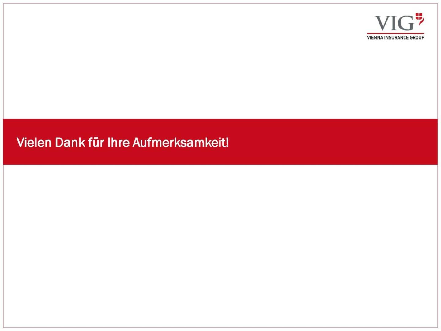 Vienna Insurance Group - Danke