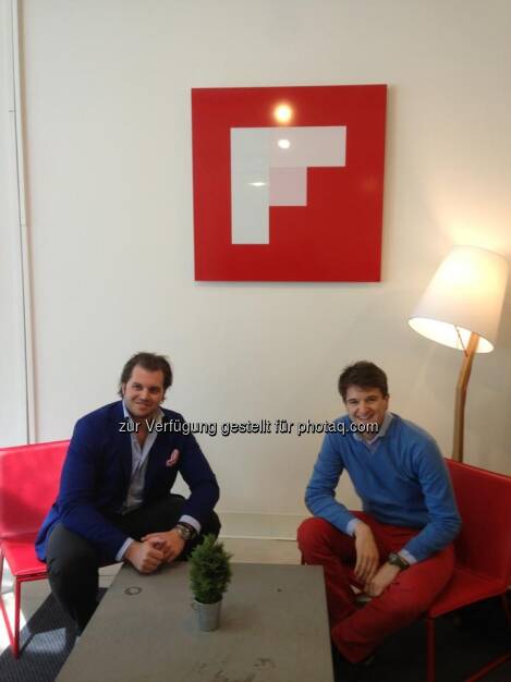 Tailored Apps (Lorenz Edtmayer, Maximilian Nimmervoll) besuchen Flipboard (27.04.2013) 