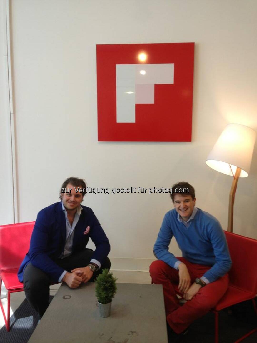 Tailored Apps (Lorenz Edtmayer, Maximilian Nimmervoll) besuchen Flipboard