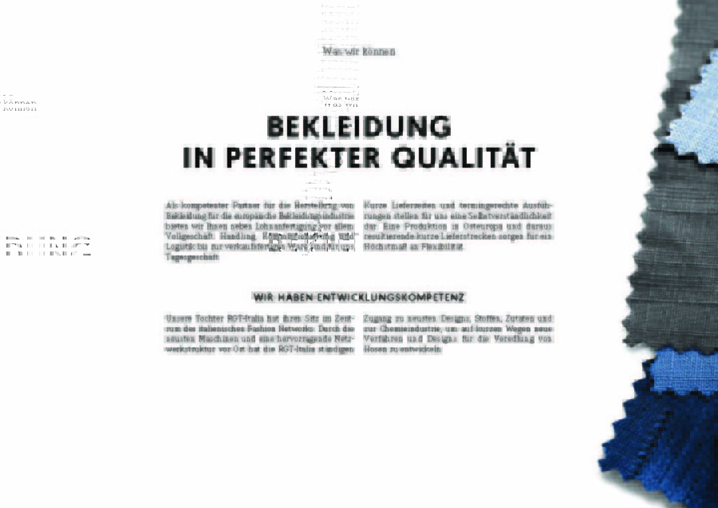 Dr. Bock Industries - Bekleidung in perfekter Qualität