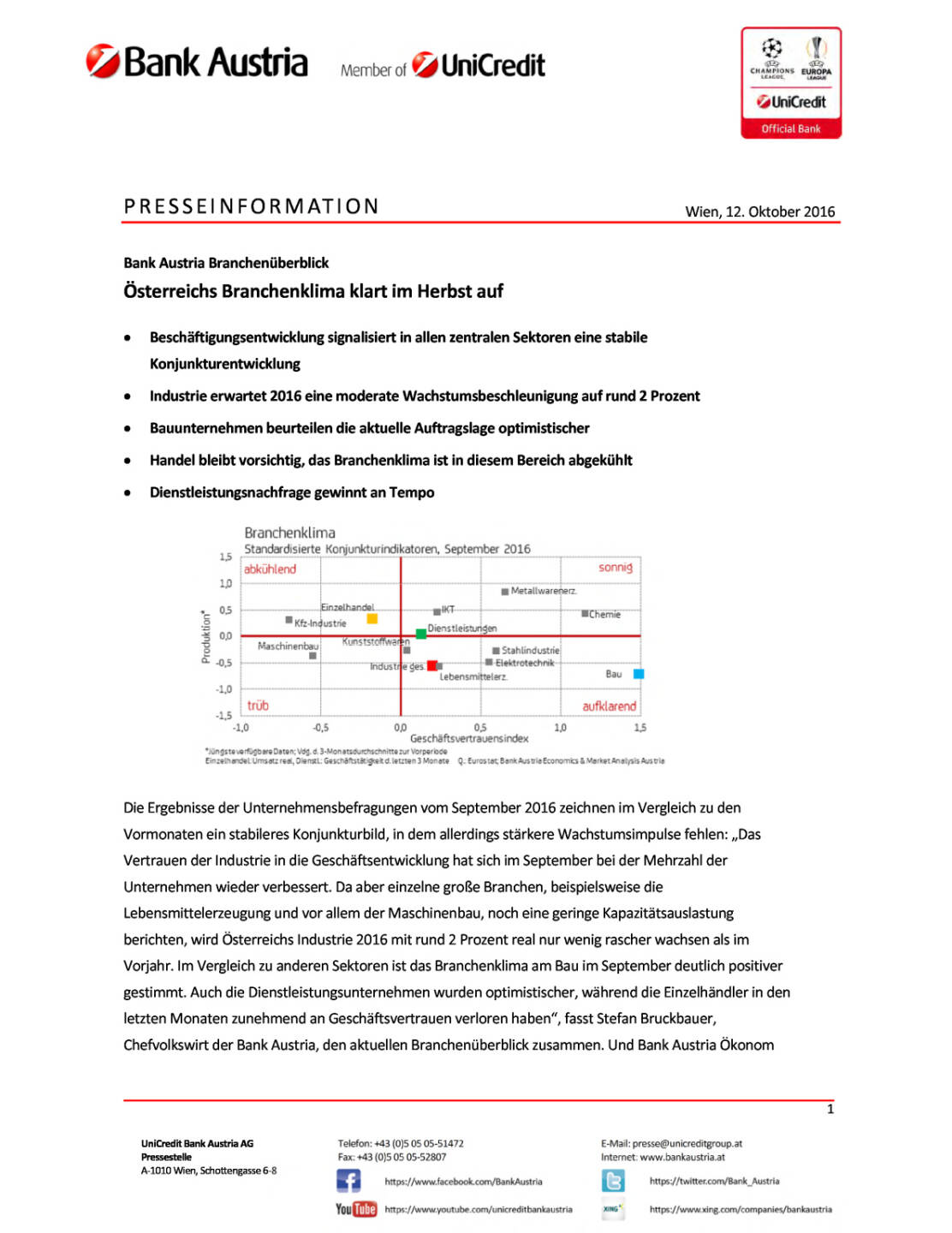 Bank Austria: Branchenüberblick, Seite 1/4, komplettes Dokument unter http://boerse-social.com/static/uploads/file_1893_bank_austria_branchenuberblick.pdf
