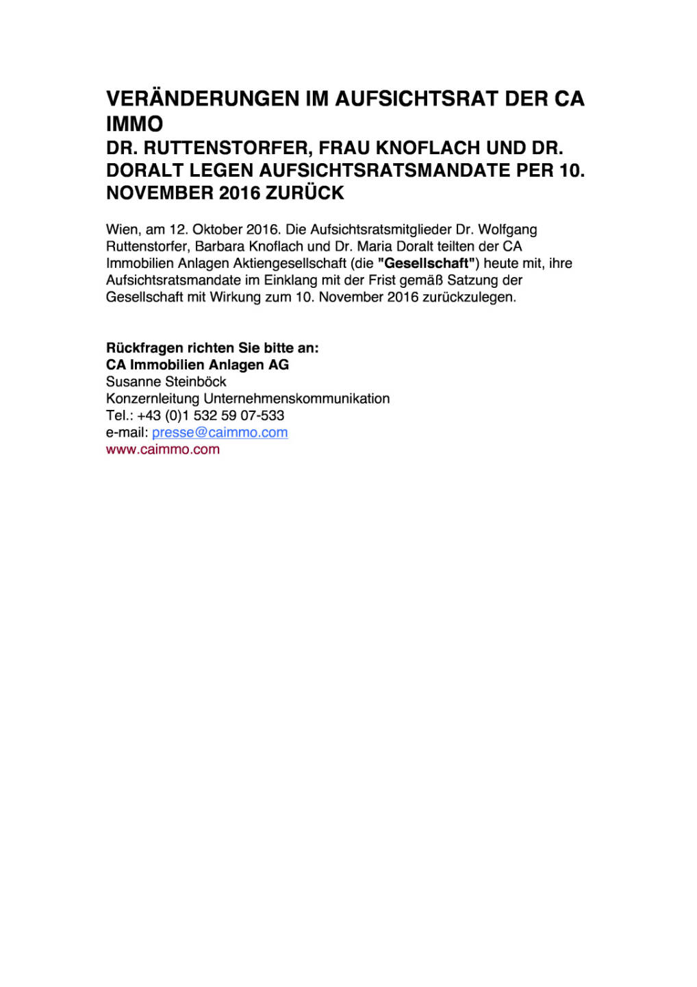 CA Immo: Veränderungen im Aufsichtsrat, Seite 1/1, komplettes Dokument unter http://boerse-social.com/static/uploads/file_1896_ca_immo_veranderungen_im_aufsichtsrat.pdf