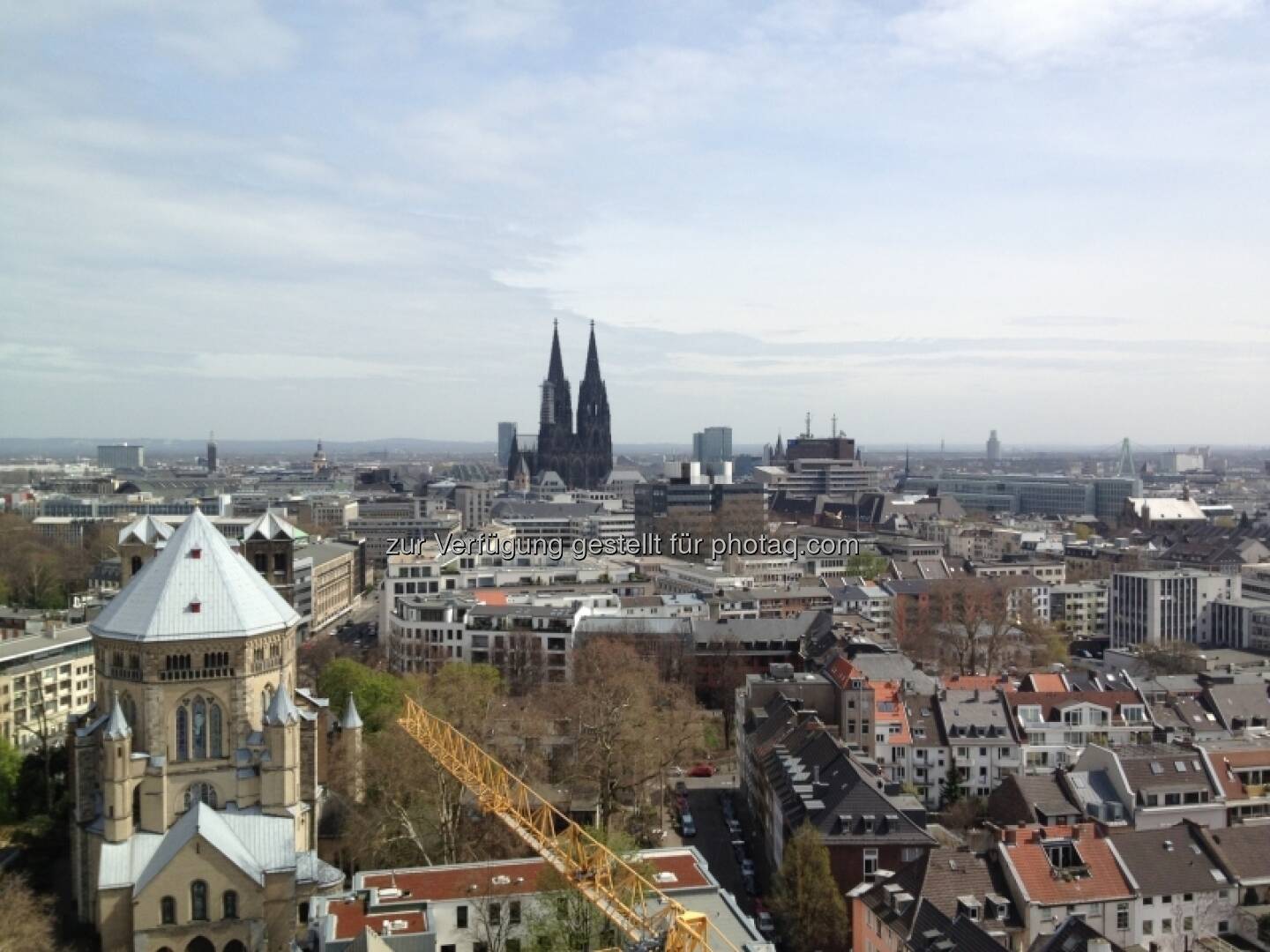 Blick auf Kölner Dom und St. Gereon