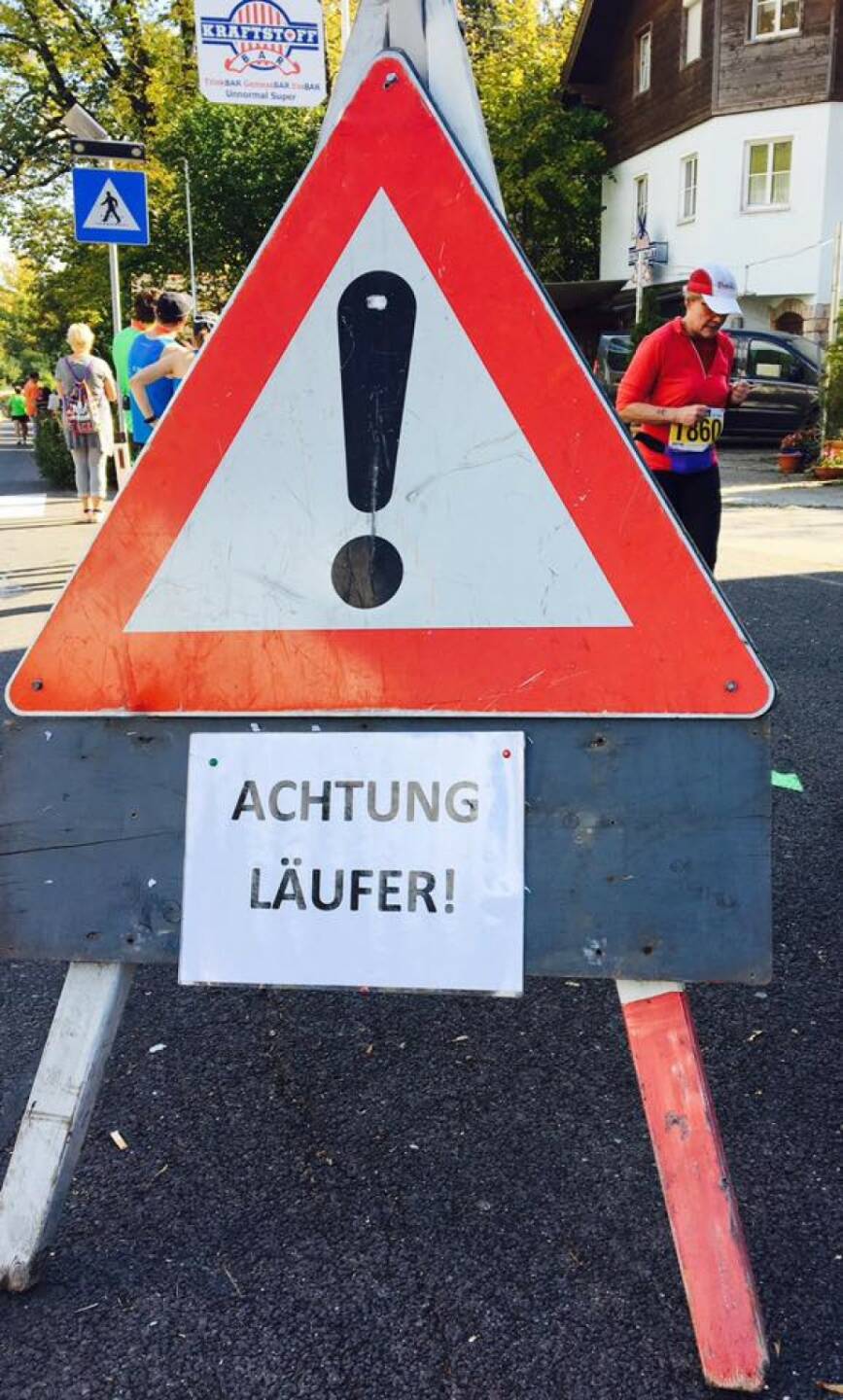 Achtung Läufer