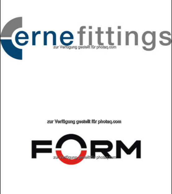 Logo Darstellung Erne Fittings GesmH, Logo Darstellung Erne Fittings Form Group : Verkauf ERNE Group - Gesellschafter der ERNE Group treten ihre Anteile ab – Neueigentümer Stephan Zöchling plant Neuausrichtung für den internationalen Industriekonzern : Fotocredit: Erne Fittings GesmbH / Form Group, © Aussendung (18.10.2016) 