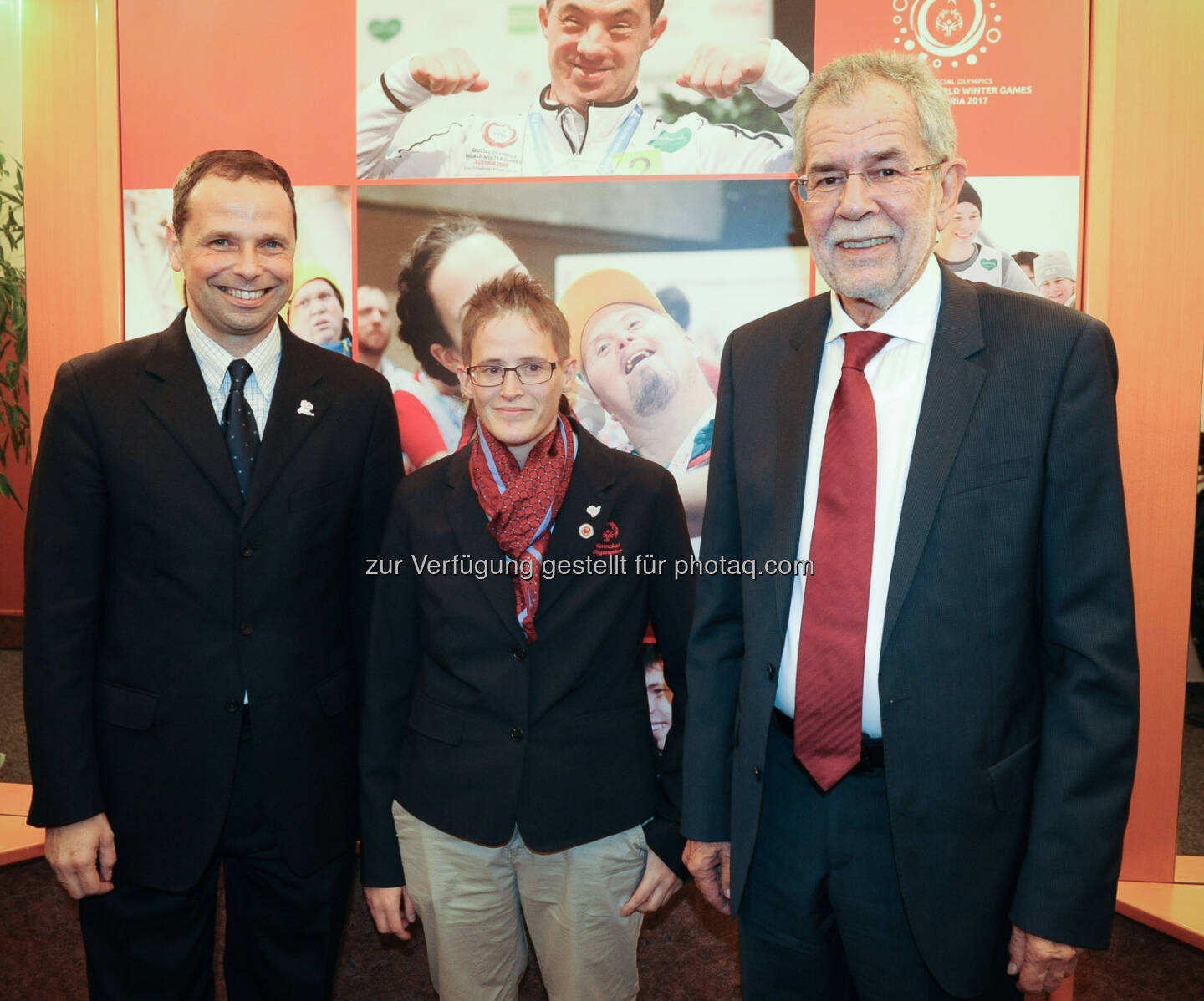 Philipp Bodzenta, Johanna Pramstaller, Alexander Van der Bellen