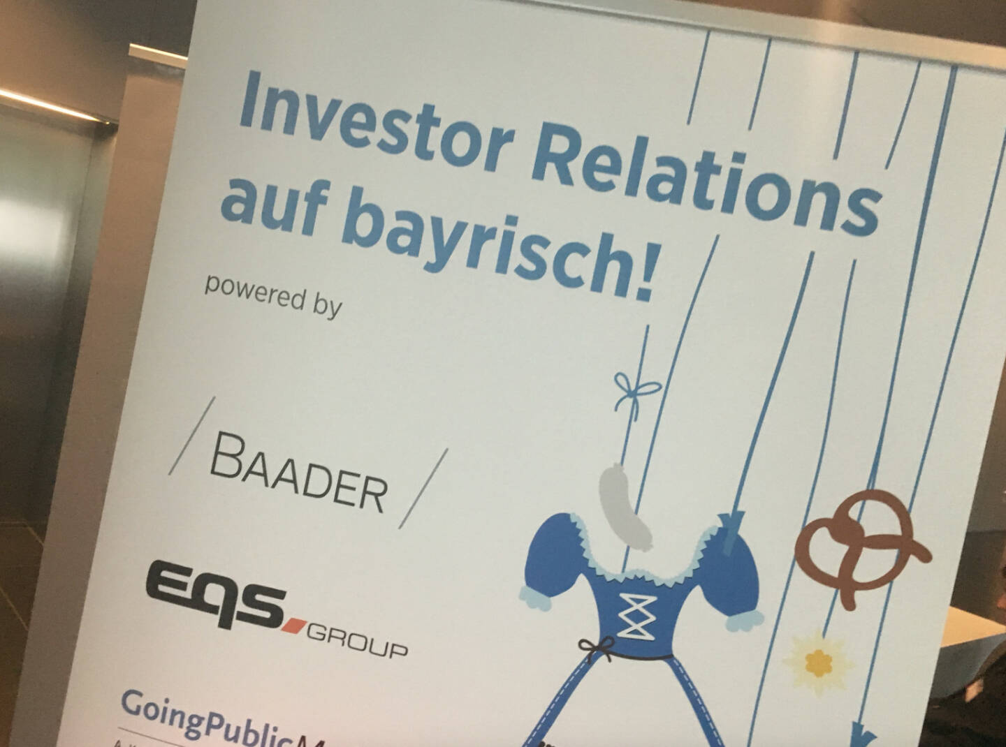 Investor Relations auf bayrisch Baader