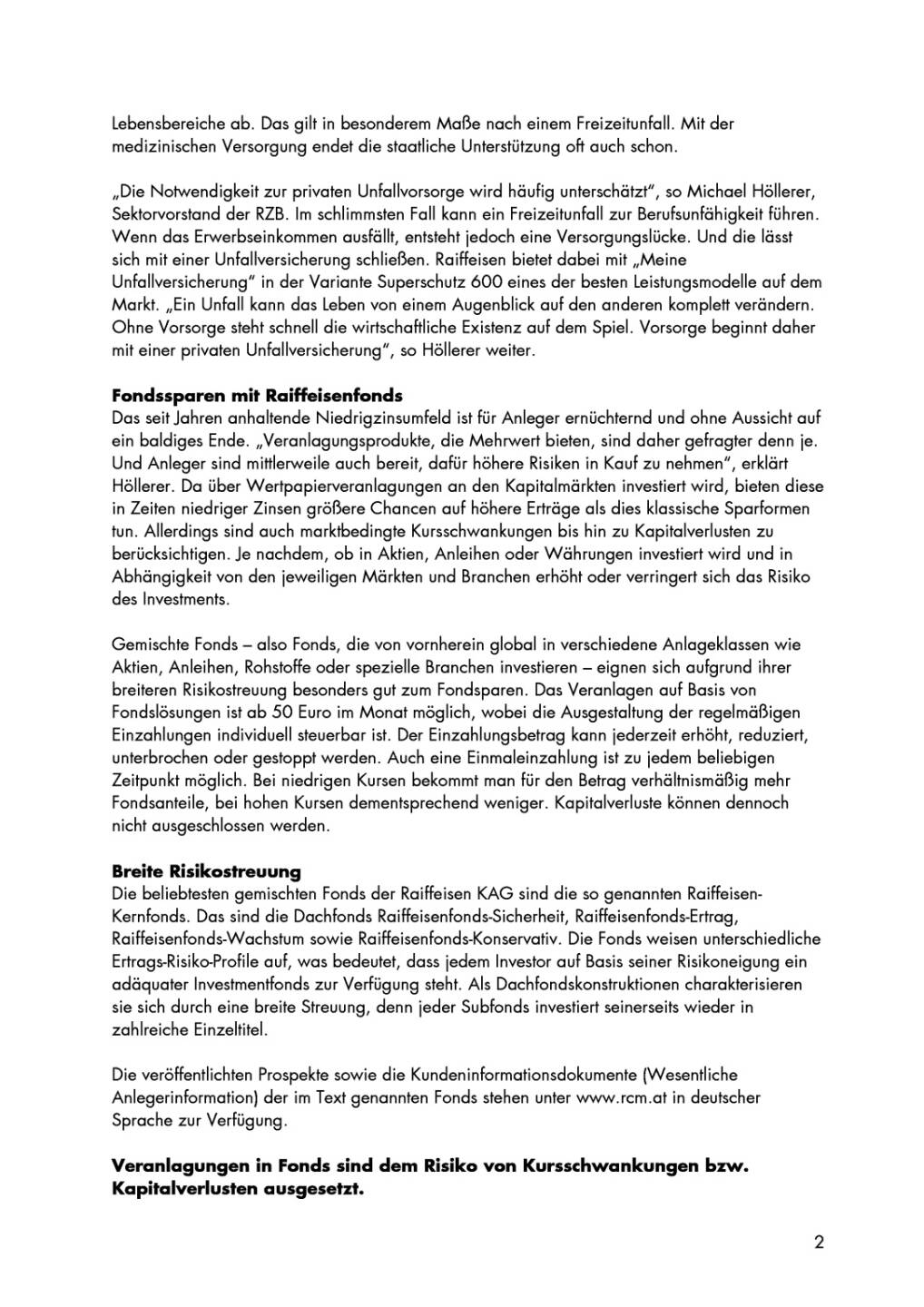 RZB: Sparen und Vorsorgen: Digital und regional, Seite 2/3, komplettes Dokument unter http://boerse-social.com/static/uploads/file_1921_rzb_sparen_und_vorsorgen_digital_und_regional.pdf