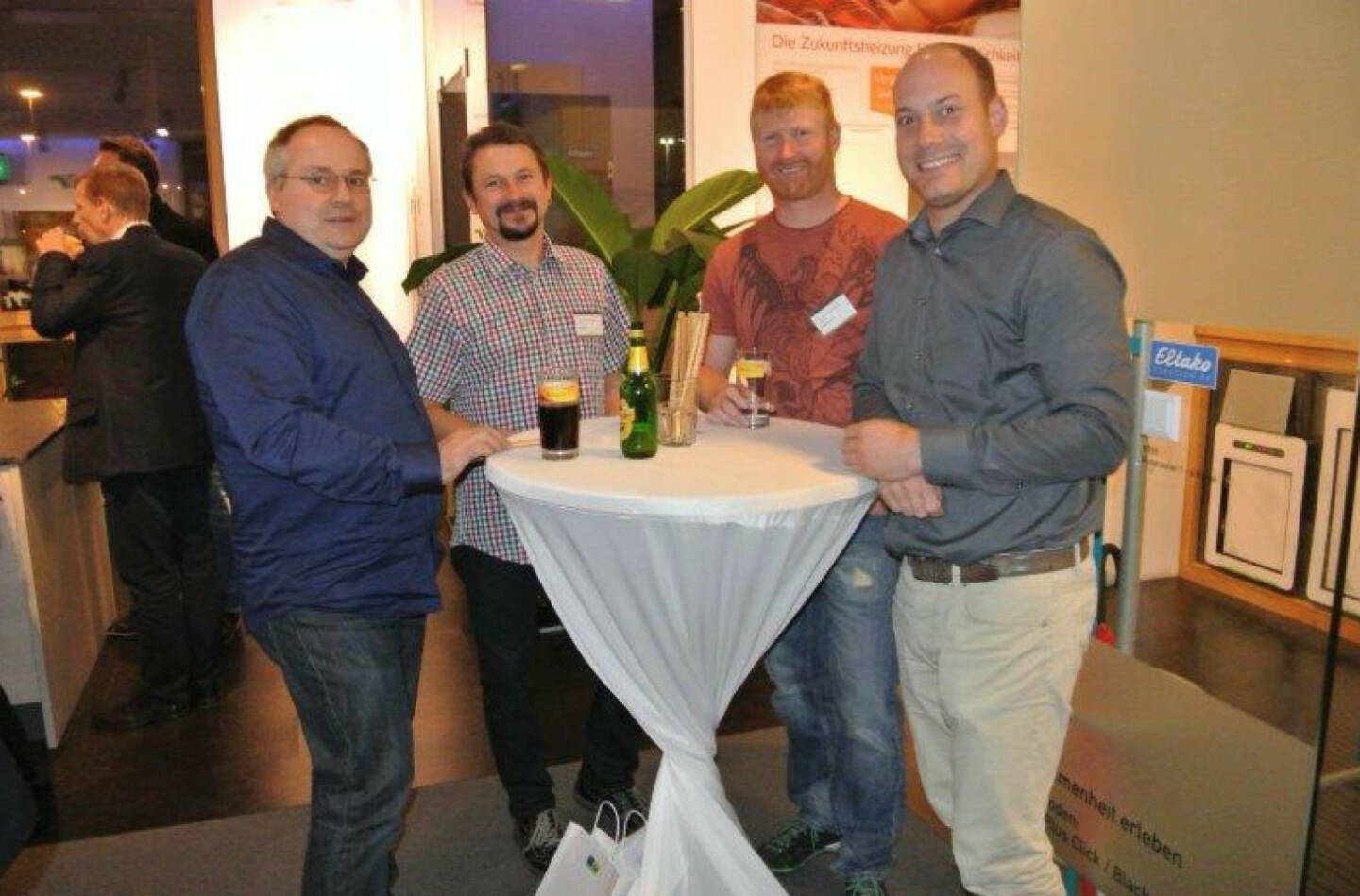 Franz Wolflehner, Josef Bertl und Andreas Kraus Stora Enso
Wood Products GmbH, Patrick Zehethofer Cleen Energy

