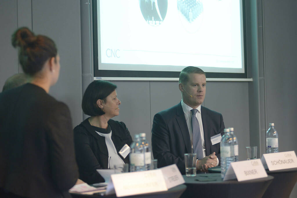 Susanne Bixner (Inner Circle Counsultants), Stefan Schönauer (Immofinanz), © C.I.R.A./APA-Fotoservice/Bargad Fotograf/in: Nadine Bargad (23.10.2016) 