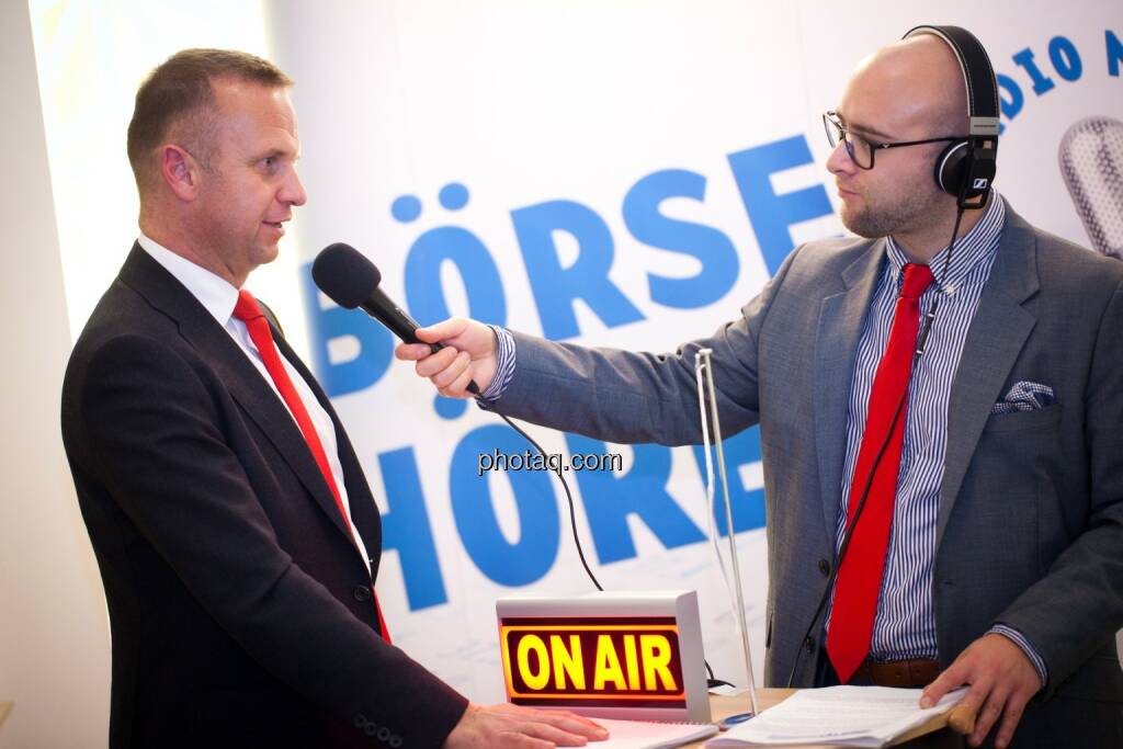 Holger Lüth (Buwog), Sebastian Leben (boersenradio.at), © Michaela Mejta (25.10.2016) 