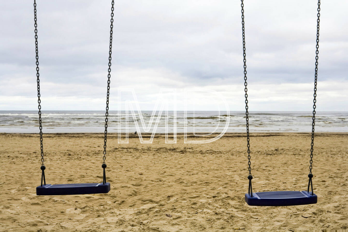 Jurmala, Strand, Schaukeln