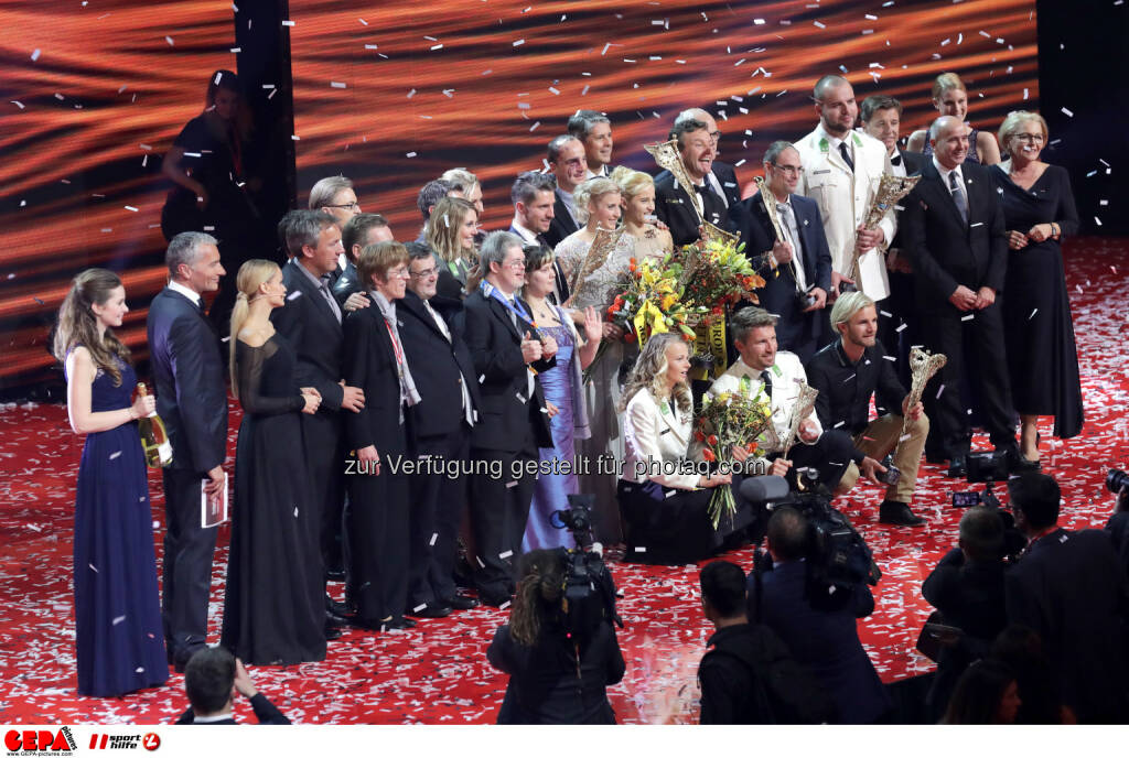 Award winners Photo: GEPA pictures/ Walter Luger (28.10.2016) 