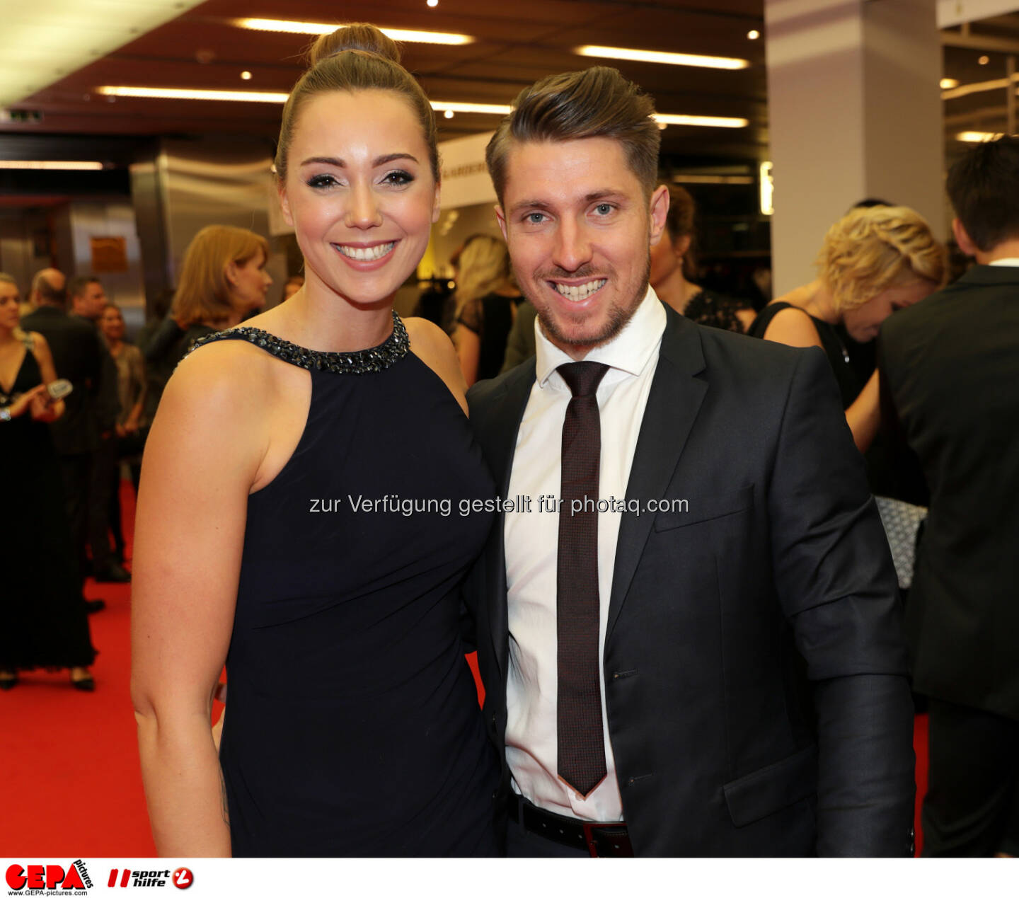 Marcel Hirscher (AUT) and Laura Photo: GEPA pictures/ Walter Luger