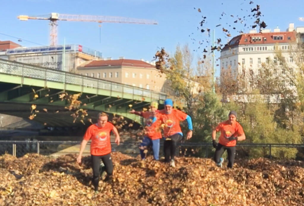 BSNgine Fintech Vormittag mit der Deutsche Bank: Abschliessender Action-Run in Runplugged (10.11.2016) 