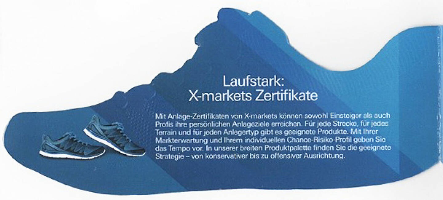 Laufstark: X-markets Zertifikate