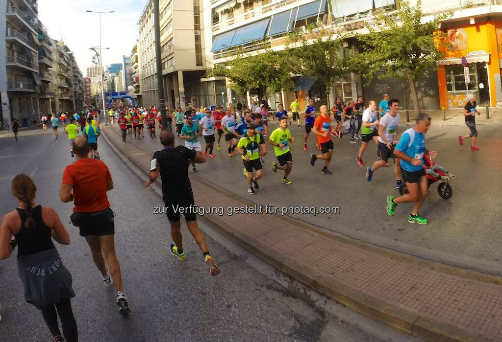 Athen Marathon, laufen (13.11.2016) 