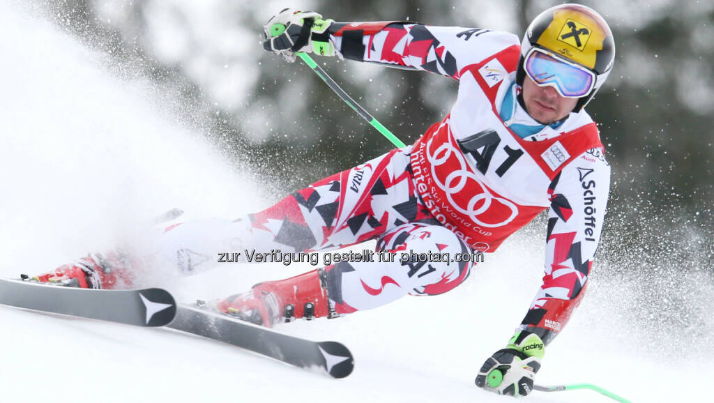 HINTERSTODER,AUSTRIA,26.FEB.16 - ALPINE SKIING -FIS World Cup, giant slalom, men. Image shows Marcel Hirscher (AUT). - Wiens mobiles Kinderhospiz MOMO: Prominente Charity-Auktion für Kinderhospiz MOMO (Fotograf: GEPA pictures/ Andreas Pranter), © Aussendung (15.11.2016) 