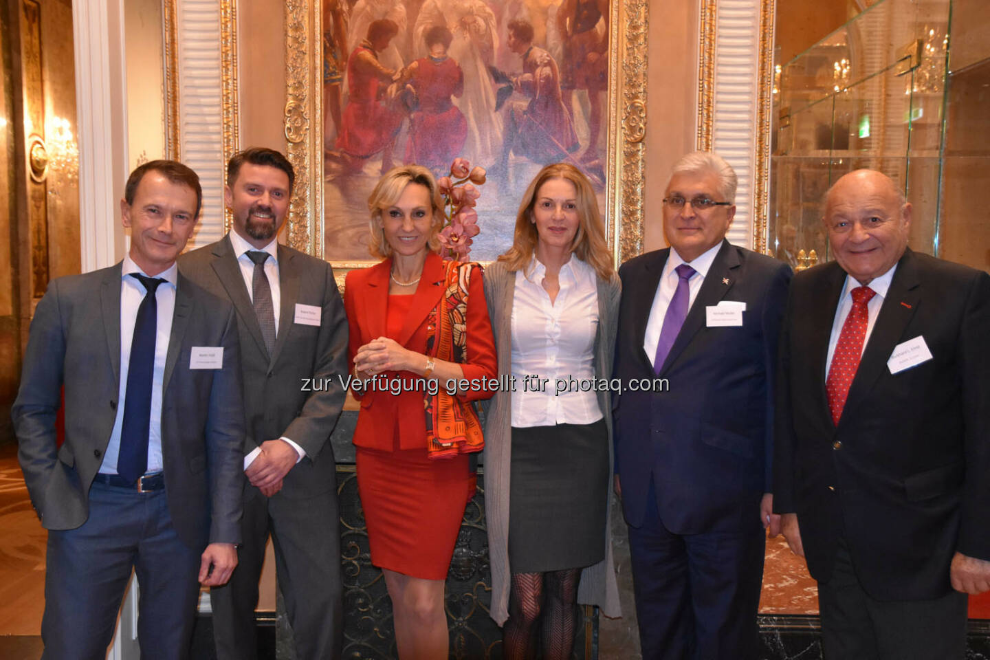 Martin Hübl, Roland Pichler, Isabella de Krassny, Sabine Duchaczek, Michael Müller, Burkhard Ernst (Bild: familyofficeday.at)