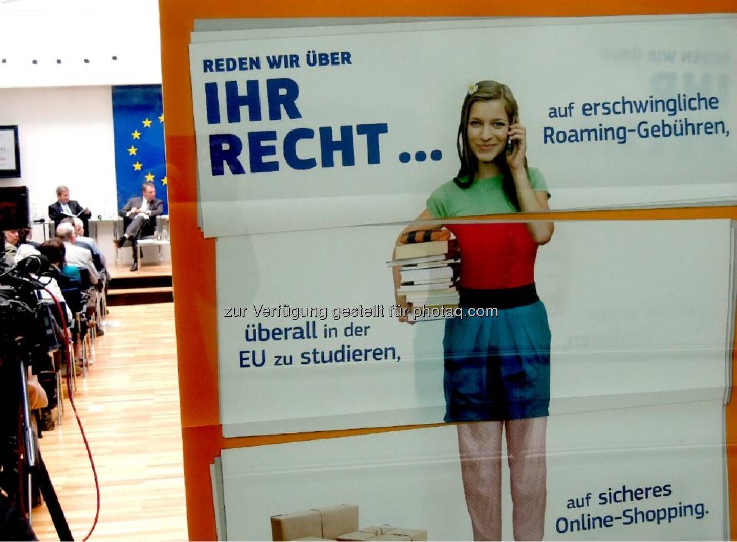 Europatagsdiskussion im Haus der Europäischen Union