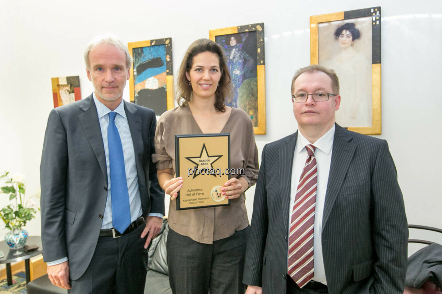 Christian Drastil (BSN), Christine Reitsamer (Baader Bank), Gregor Rosinger (Rosinger Group) für http://www.boerse-social.com/hall-of-fame