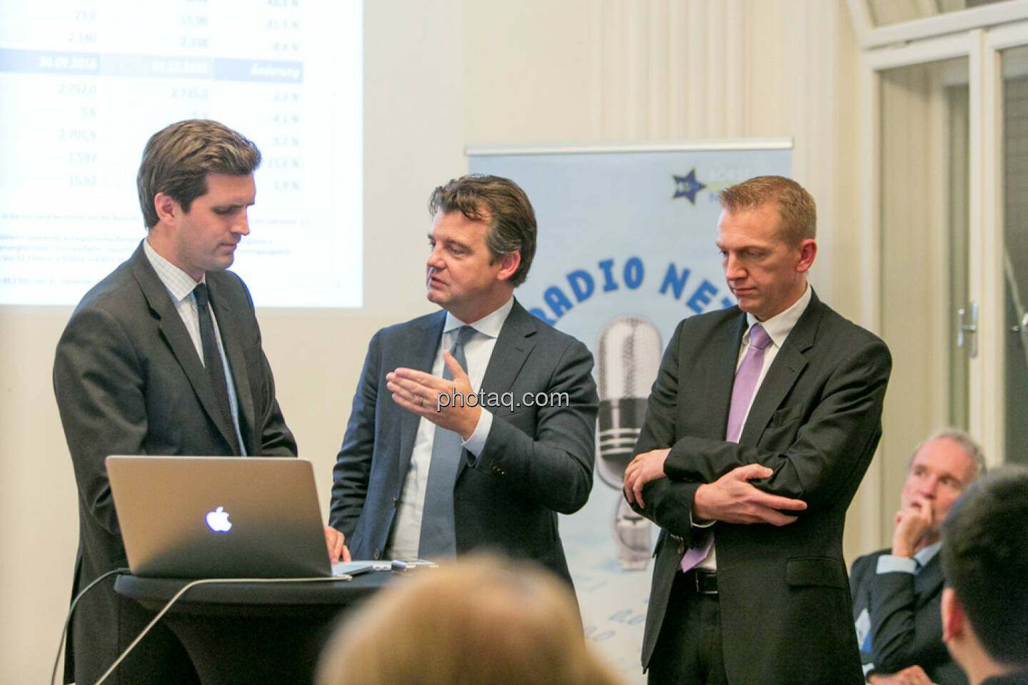 Clemens Billek (conwert), Marc Tüngler (DSW), Rene Hoffmann (Vonovia)