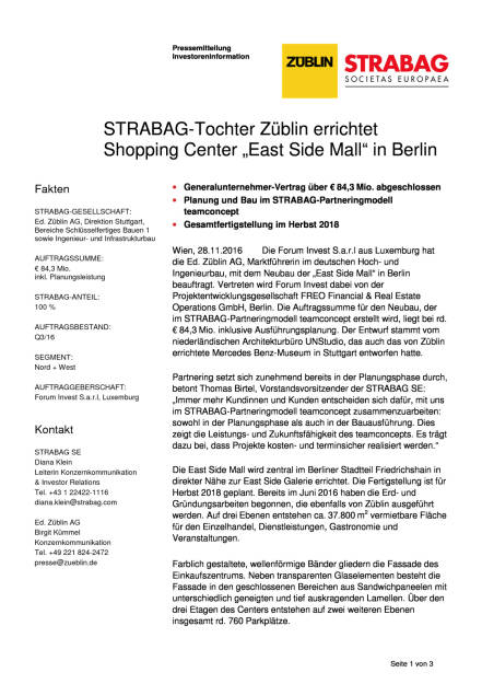 Strabag-Tochter Züblin errichtet Shopping Center  in Berlin, Seite 1/3, komplettes Dokument unter http://boerse-social.com/static/uploads/file_1995_strabag-tochter_zublin_errichtet_shopping_center_in_berlin.pdf (28.11.2016) 