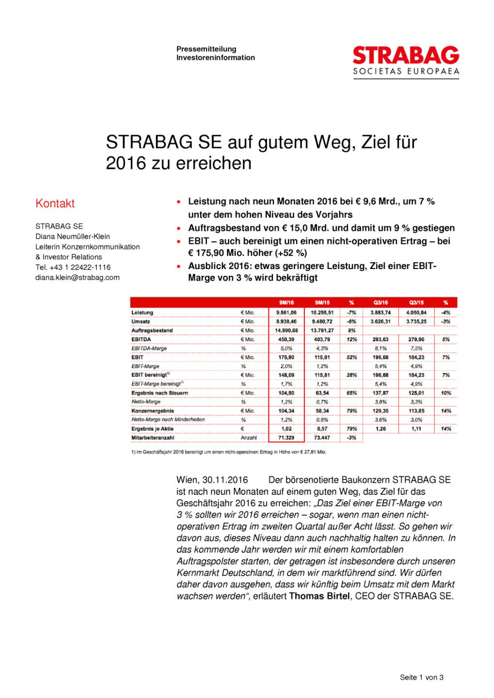 Strabag auf gutem Weg, Seite 1/3, komplettes Dokument unter http://boerse-social.com/static/uploads/file_1999_strabag_auf_gutem_weg.pdf