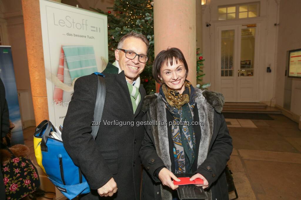 Alfred Reisenberger, Edith Franc , Wiener Börse Punsch 2016, © Wiener Börse AG/APA-Fotoservice/Tanzer (02.12.2016) 