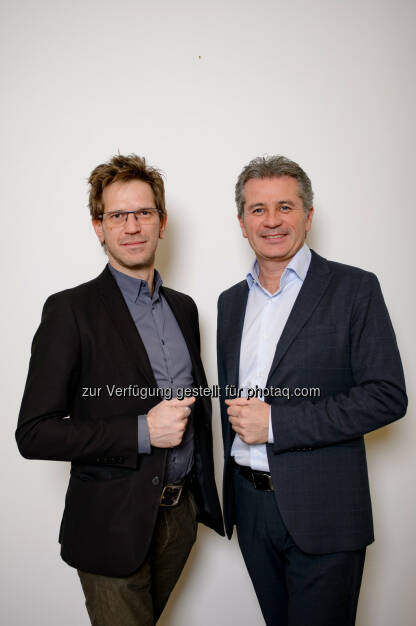 Gerd Leiter und Markus Galli - Regionalmedien Austria AG: Neues Führungsteam der WOCHE Kärnten steht fest (Fotocredit: WOCHE Kärnten), © Aussendung (05.12.2016) 