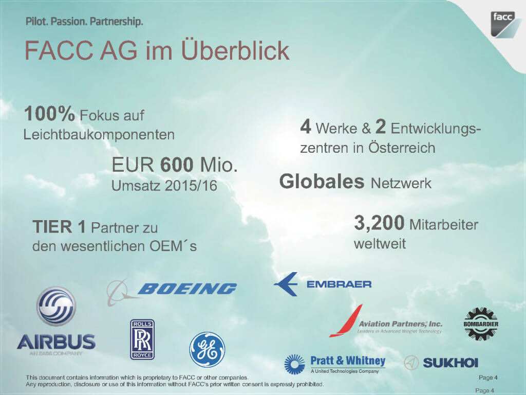 FACC im Überblick (12.12.2016) 