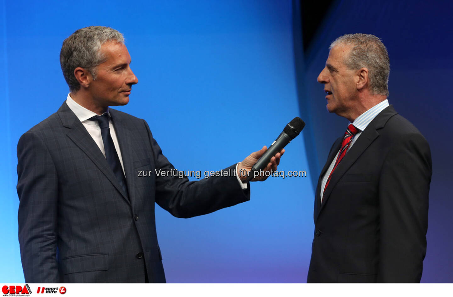 Rainer Pariasek und Gerhard Widmann (ASKOE Steiermark), Foto: GEPA pictures/ Markus Oberlaender