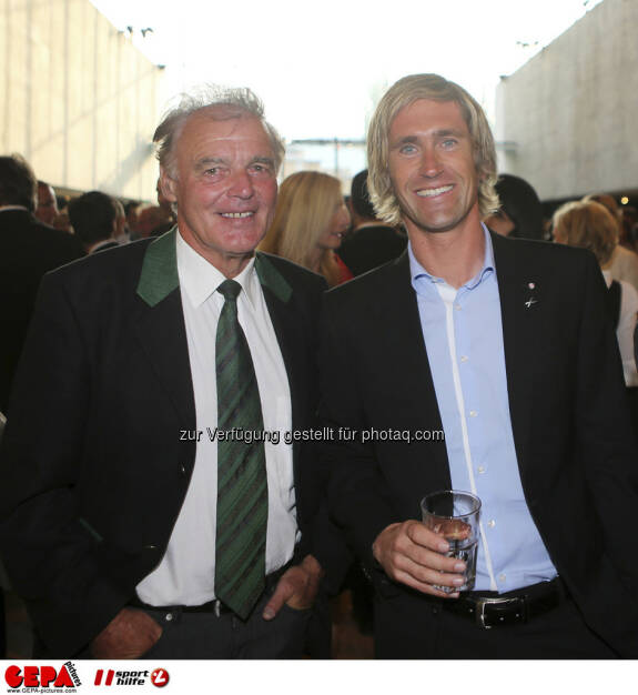 Vizepraesident Johann Hoerzer (Steirischer Skiverband) und Gernot Schwab (AUT), Foto: GEPA pictures/ Markus Oberlaender (08.05.2013) 