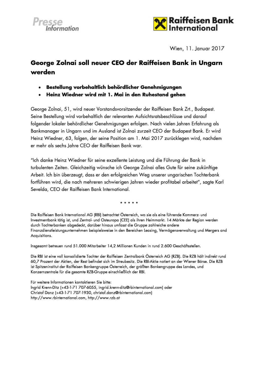 George Zolnai soll neuer CEO der Raiffeisen Bank in Ungarn werden, Seite 1/1, komplettes Dokument unter http://boerse-social.com/static/uploads/file_2051_george_zolnai_soll_neuer_ceo_der_raiffeisen_bank_in_ungarn_werden.pdf