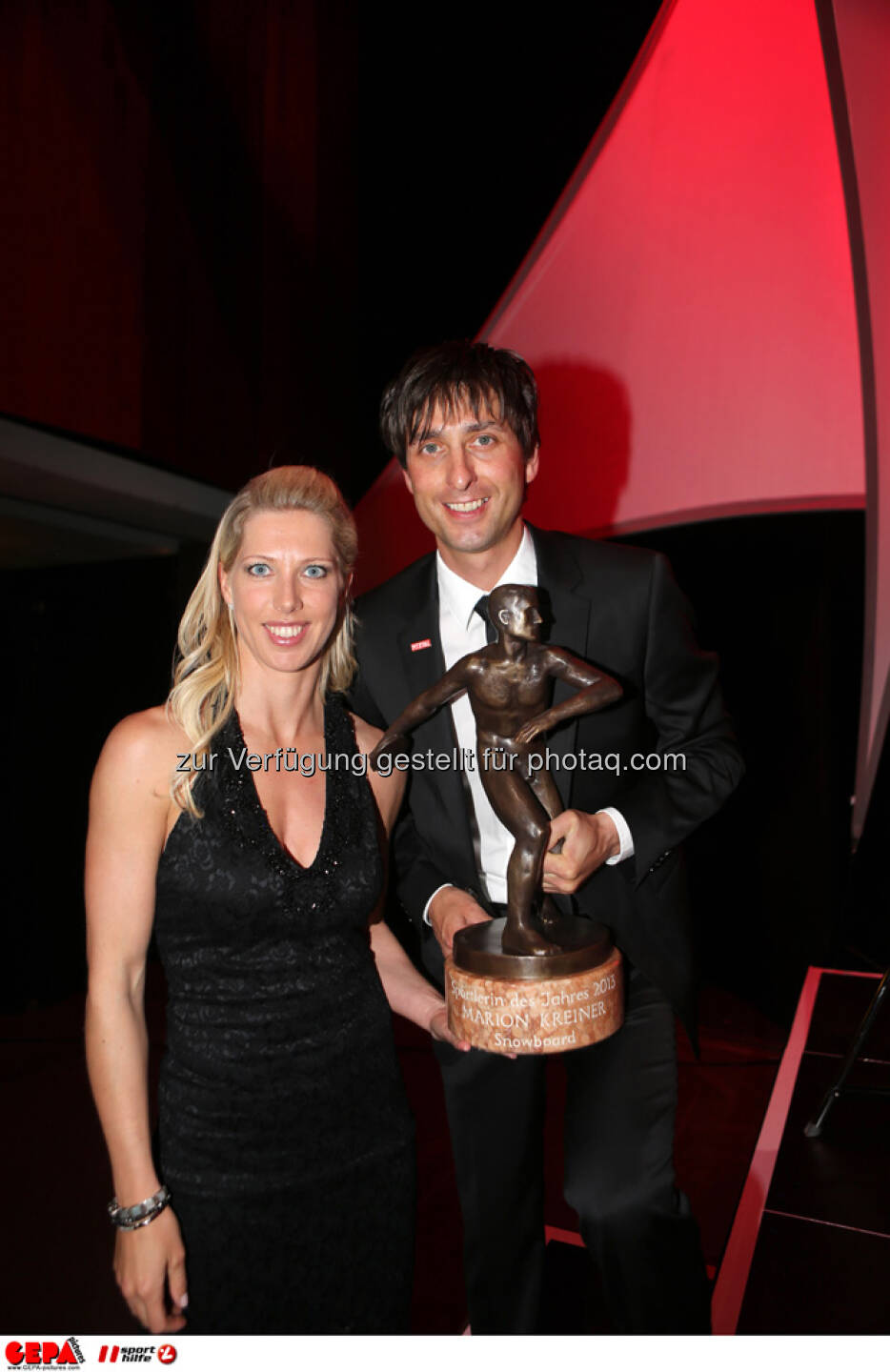 Marion Kreiner und Mario Stecher (AUT), Foto: GEPA pictures/ Markus Oberlaender