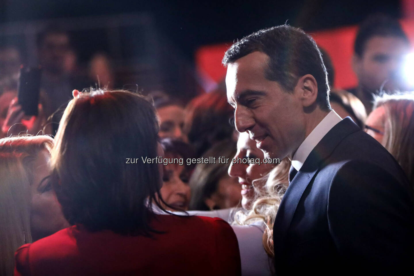 Rede von Christian Kern (SPÖ) in der Messehalle in Wels (Bild: SPÖ)