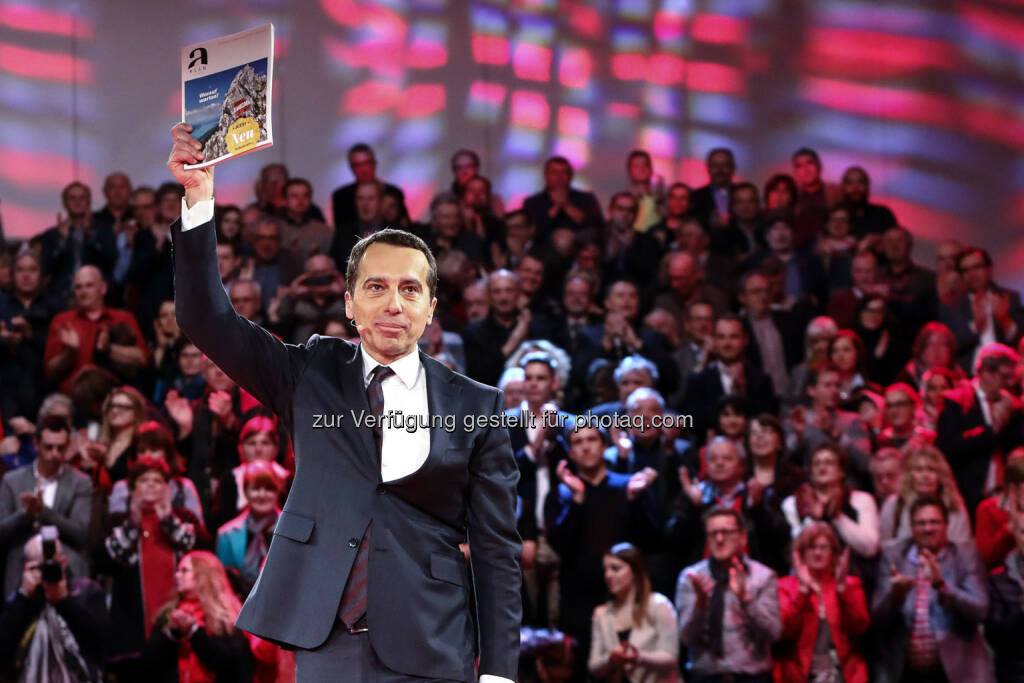 Rede von Christian Kern (SPÖ) in der Messehalle in Wels, Plan A (Bild: SPÖ), © SPÖ Presse und Kommunikation (13.01.2017) 