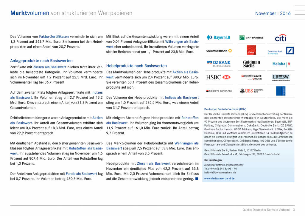 Volumenanstieg am deutschen Zertifikatemarkt, Seite 3/7, komplettes Dokument unter http://boerse-social.com/static/uploads/file_2067_volumenanstieg_am_deutschen_zertifikatemarkt.pdf (18.01.2017) 