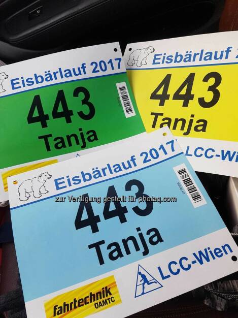 Startnummer, Tanja (22.01.2017)