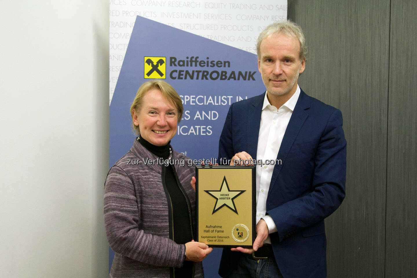 Heike Arbter (RCB), Christian Drastil (BSN)