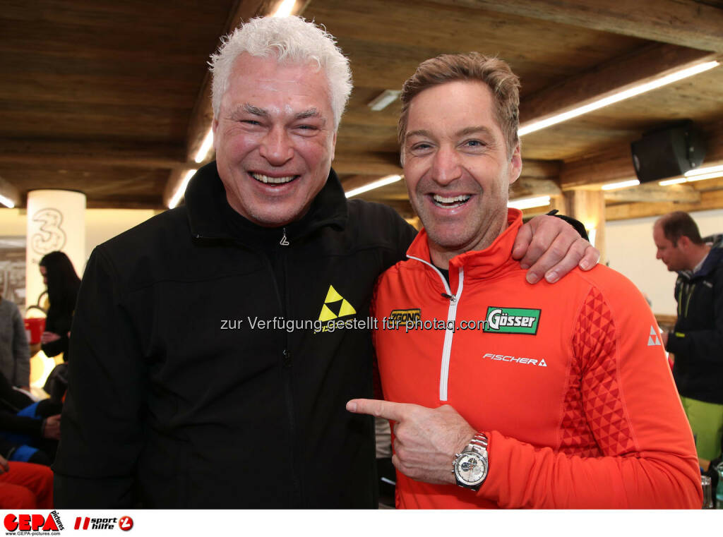 Ski for Gold Charity Race. Image shows Toni Polster and Hans Knauss. Photo: GEPA pictures/ Harald Steiner (26.01.2017) 