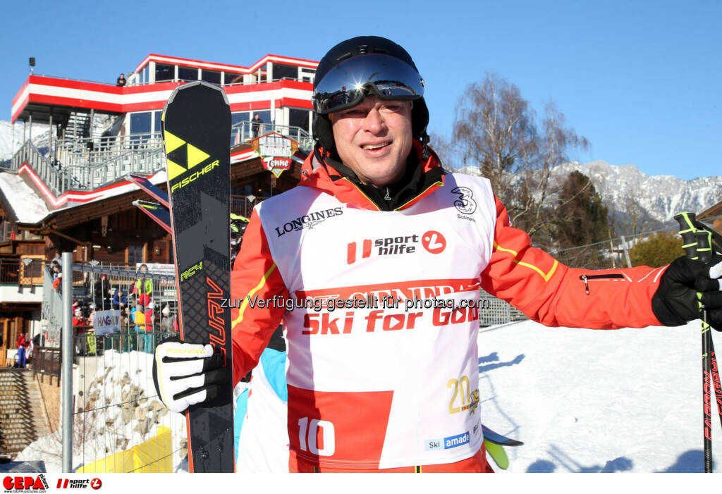 Ski for Gold Charity Race. Image shows Toni Polster. Photo: GEPA pictures/ Harald Steiner (26.01.2017) 