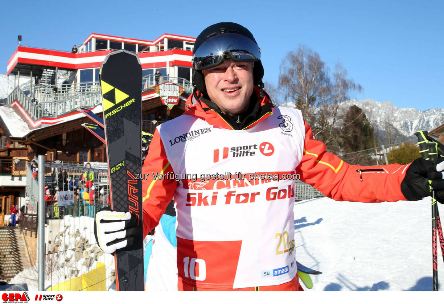 Ski for Gold Charity Race. Image shows Toni Polster. Photo: GEPA pictures/ Harald Steiner