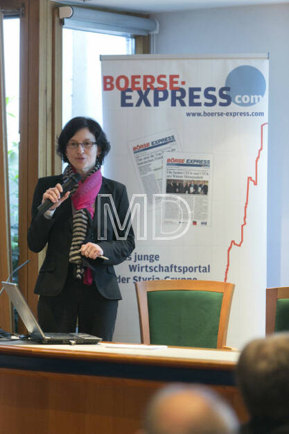 Nina Higatzberger (Leiterin Investor Relations Vienna Insurance Group) , © Martina Draper für Börse Express (09.05.2013) 