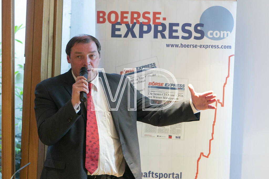 Hannes Roither (Konzernsprecher Palfinger), © Martina Draper für Börse Express (09.05.2013) 