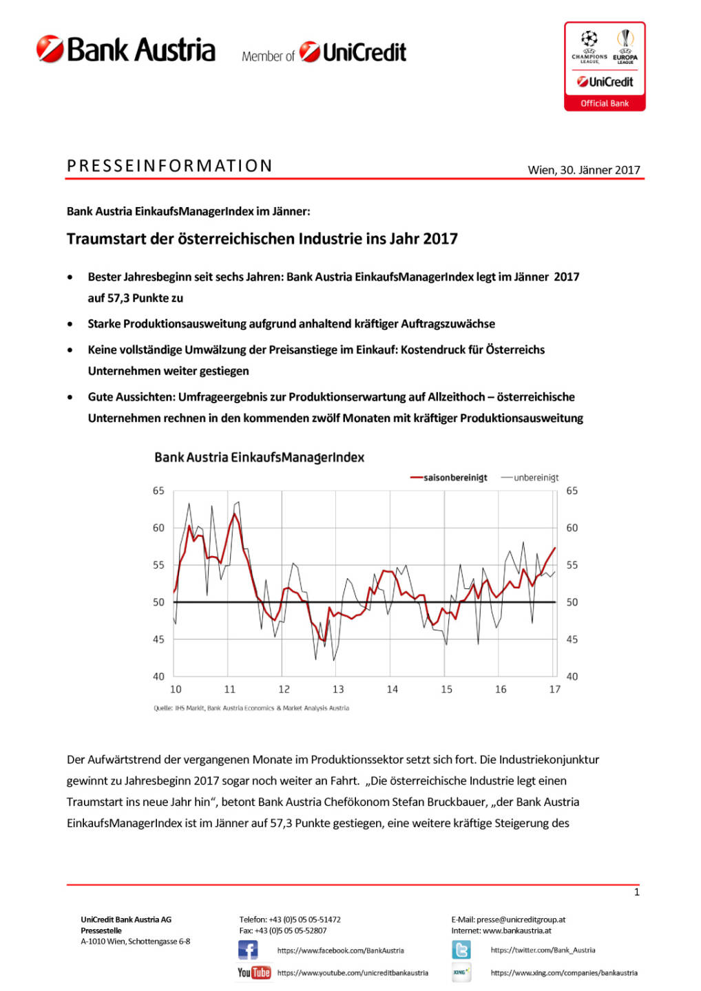 Traumstart der österreichischen Industrie ins Jahr 2017, Seite 1/4, komplettes Dokument unter http://boerse-social.com/static/uploads/file_2077_traumstart_der_osterreichischen_industrie_ins_jahr_2017.pdf