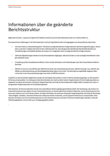 Telekom Austria Group steigert Gewinn um 5,2% - Ergebnis für das Geschäftsjahr 2016, Seite 3/39, komplettes Dokument unter http://boerse-social.com/static/uploads/file_2078_telekom_austria_group_steigert_gewinn_um_52_-_ergebnis_fur_das_geschaftsjahr_2016.pdf (30.01.2017) 