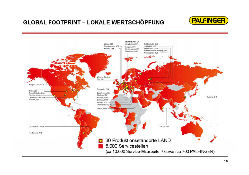 Palfinger - Global Footprint (01.02.2017) 